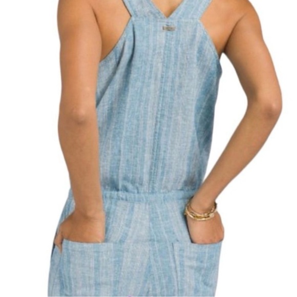 COPY - Prana Wayfarer Organic Cotton Sleeveless Jumpsuit - Picture 3 of 4